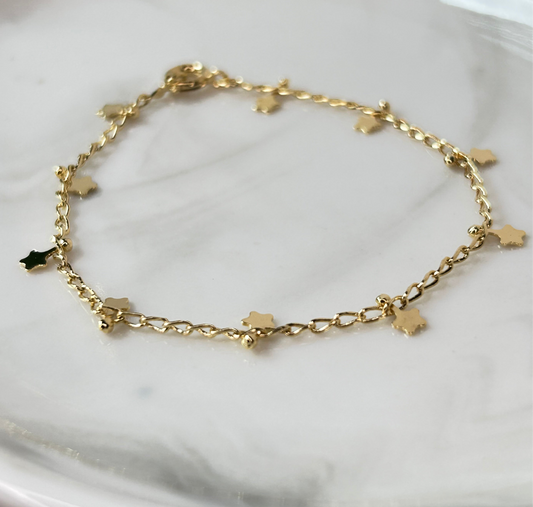 Pulsera infantil estrellitas