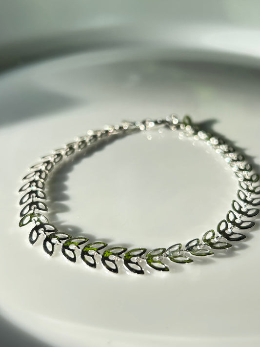 Pulsera hojas
