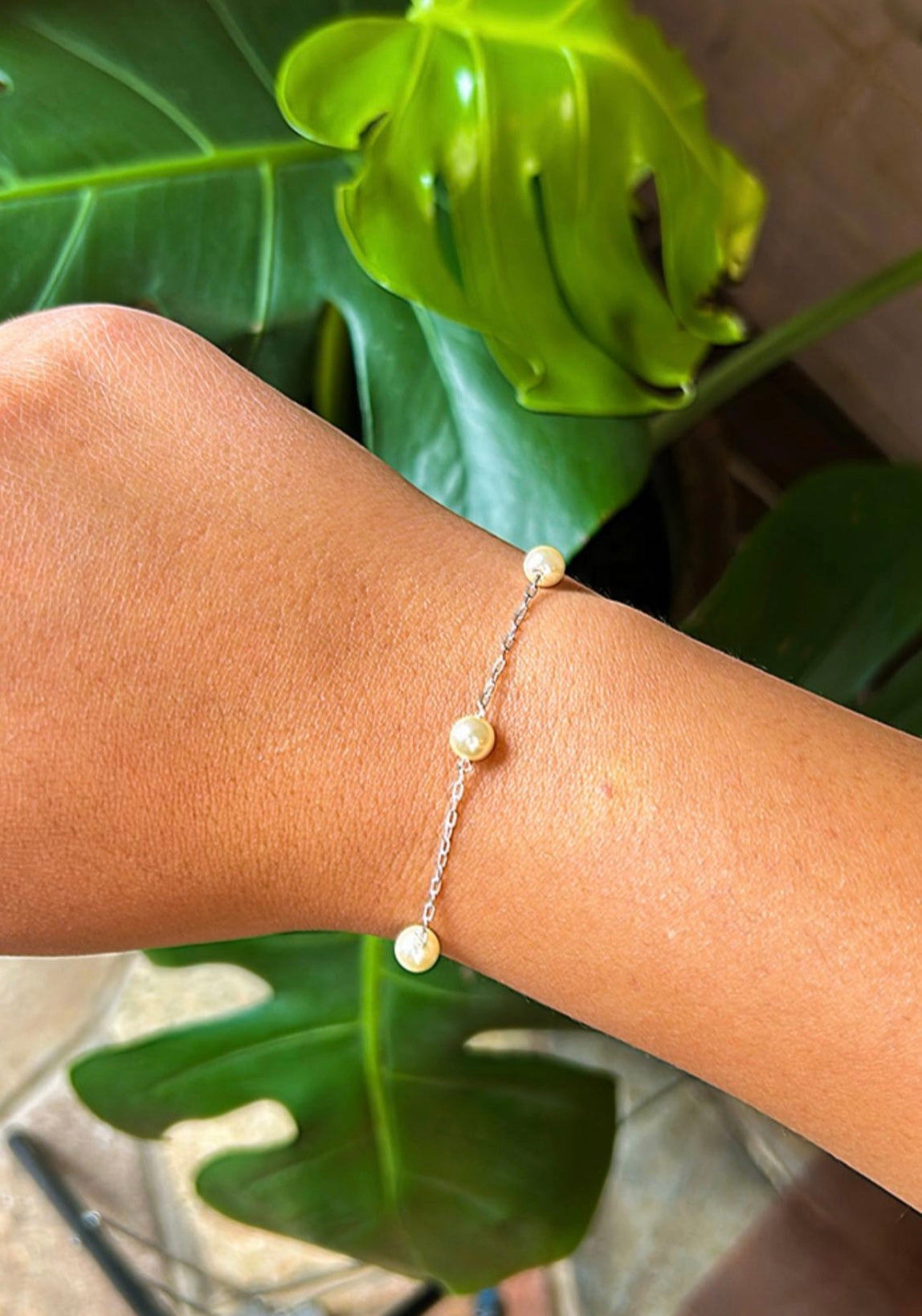 Pulsera perlas