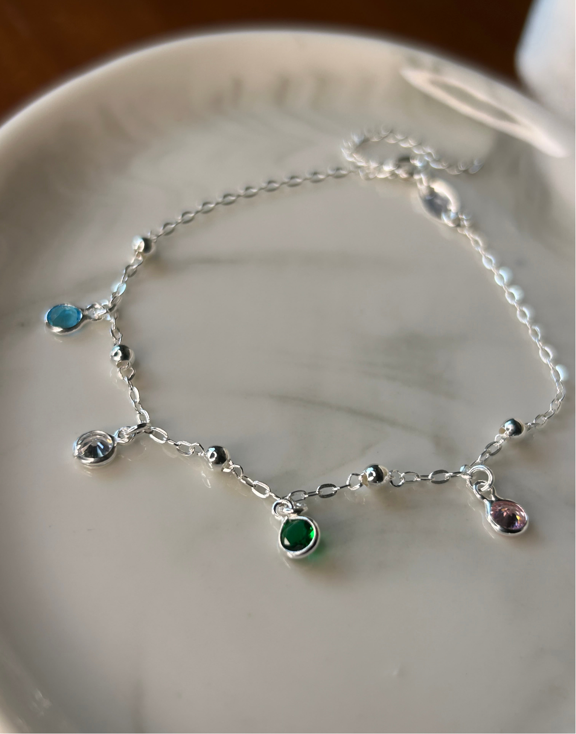 Pulsera multi puntos de luz colores