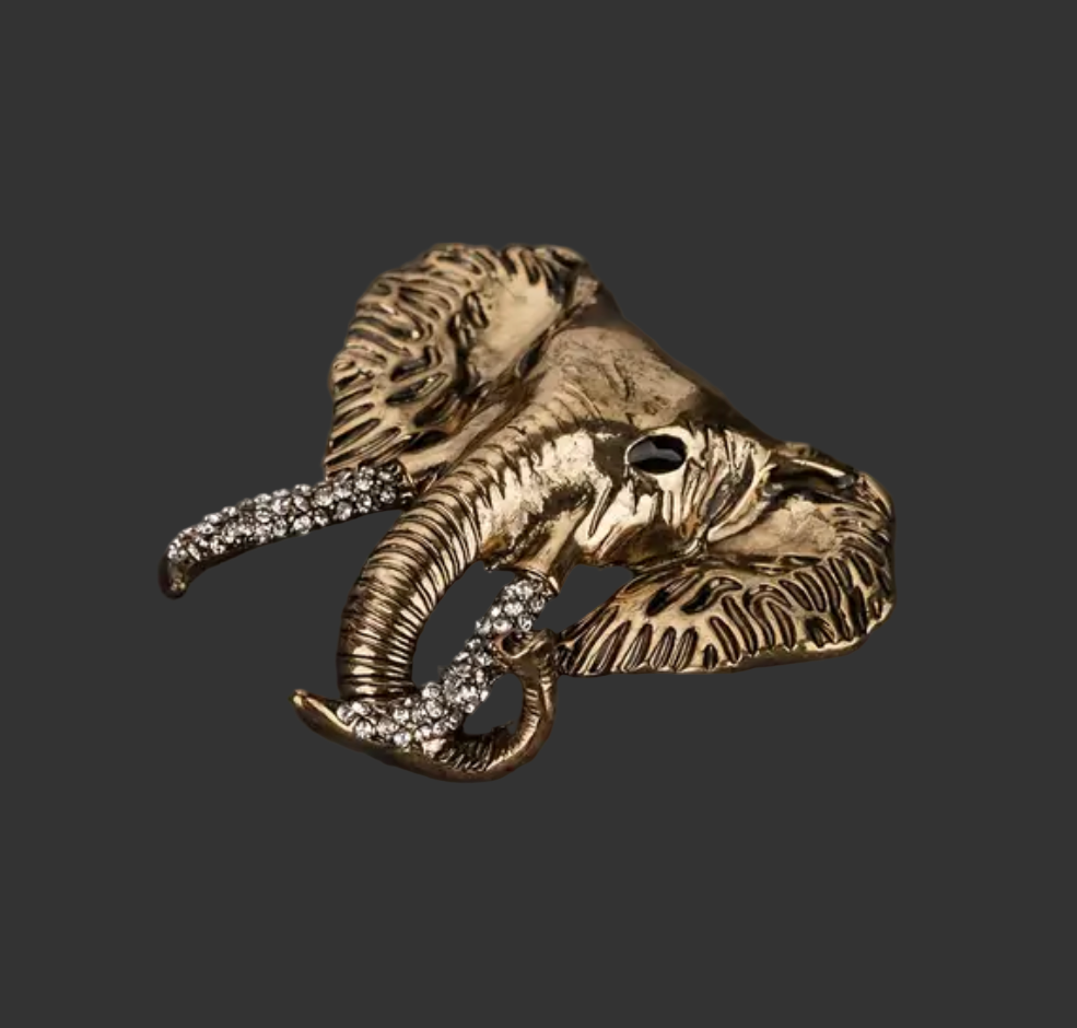 Prendedor elefante XL