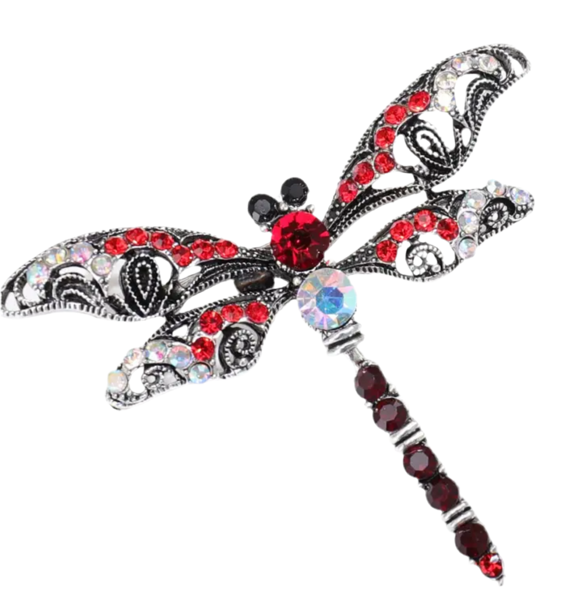 Prendedor Libélula Vintage lo