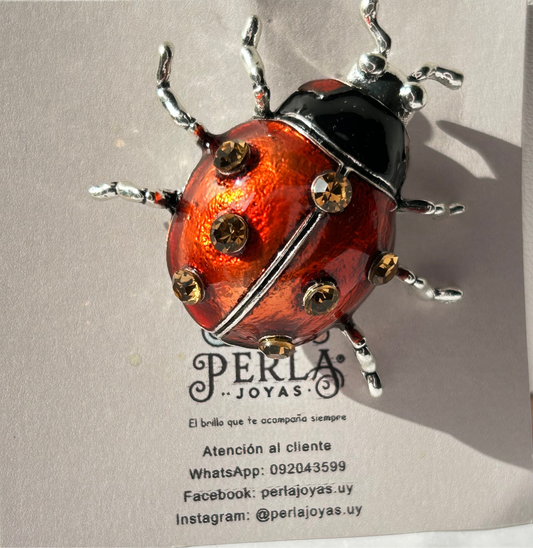 Prendedor mariquita blend