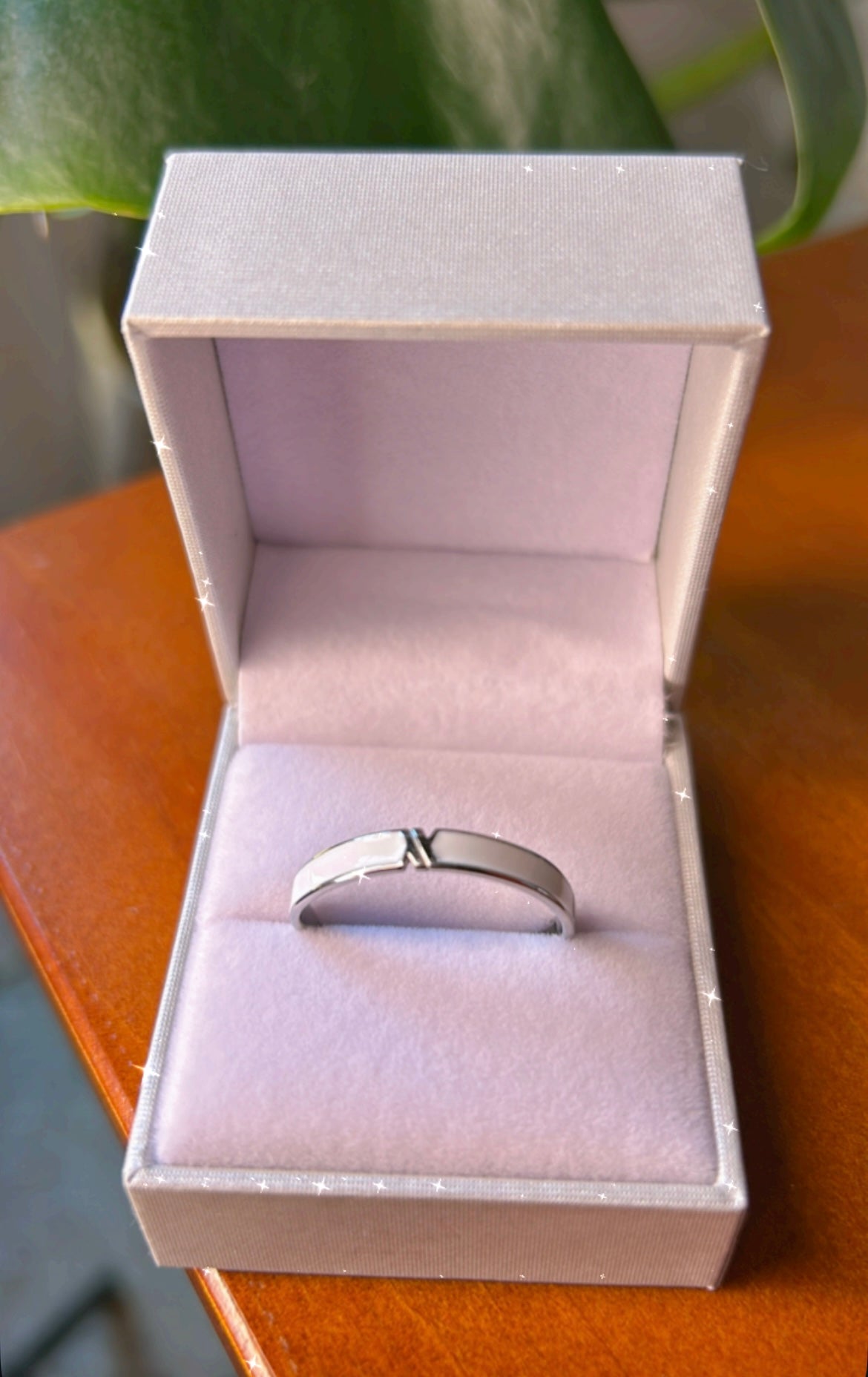 Anillo cinto blanco