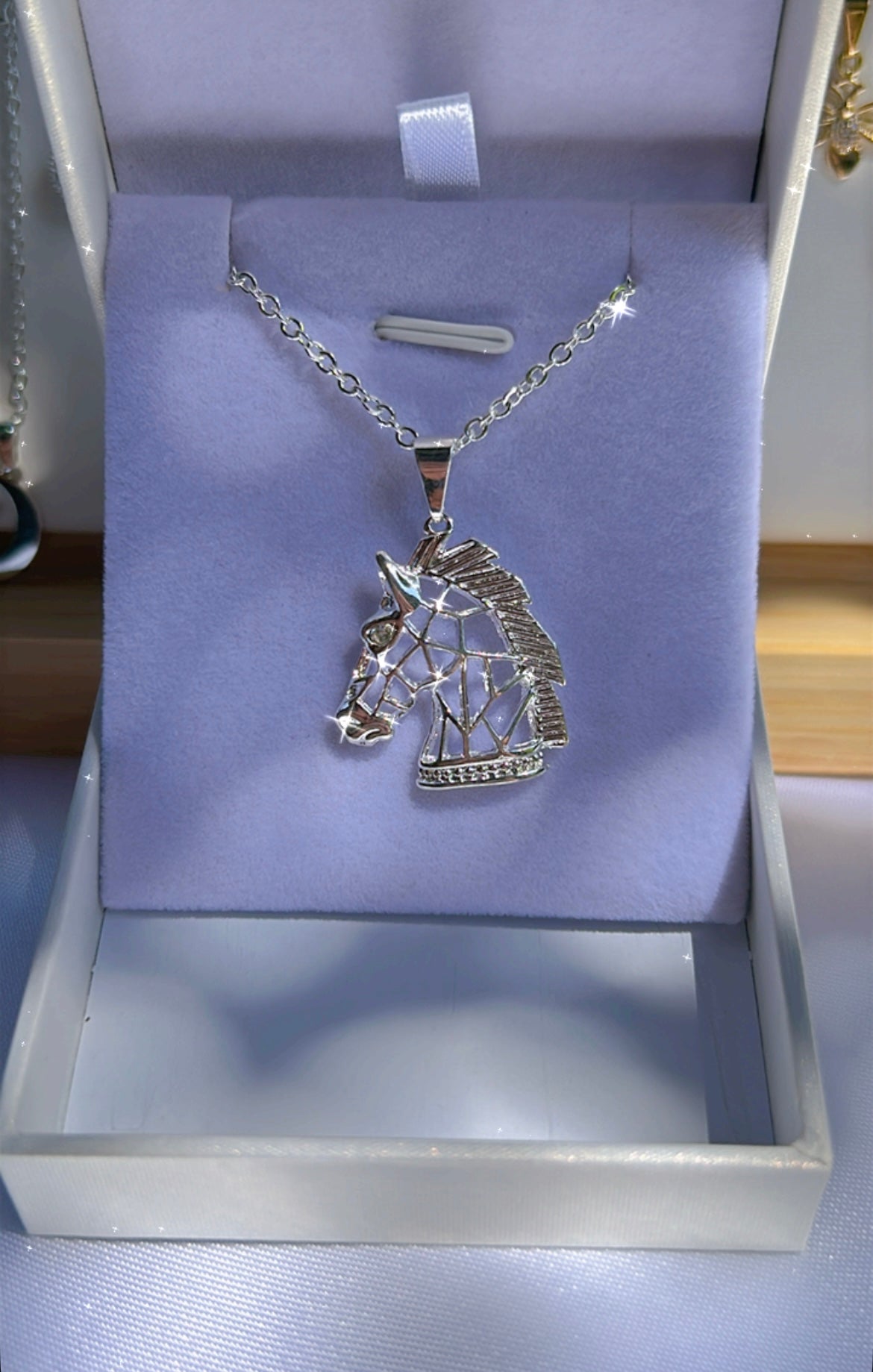 Conjunto caballo calado