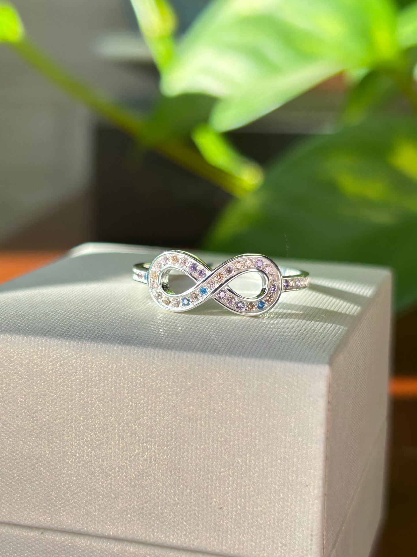 Anillo infinito colores