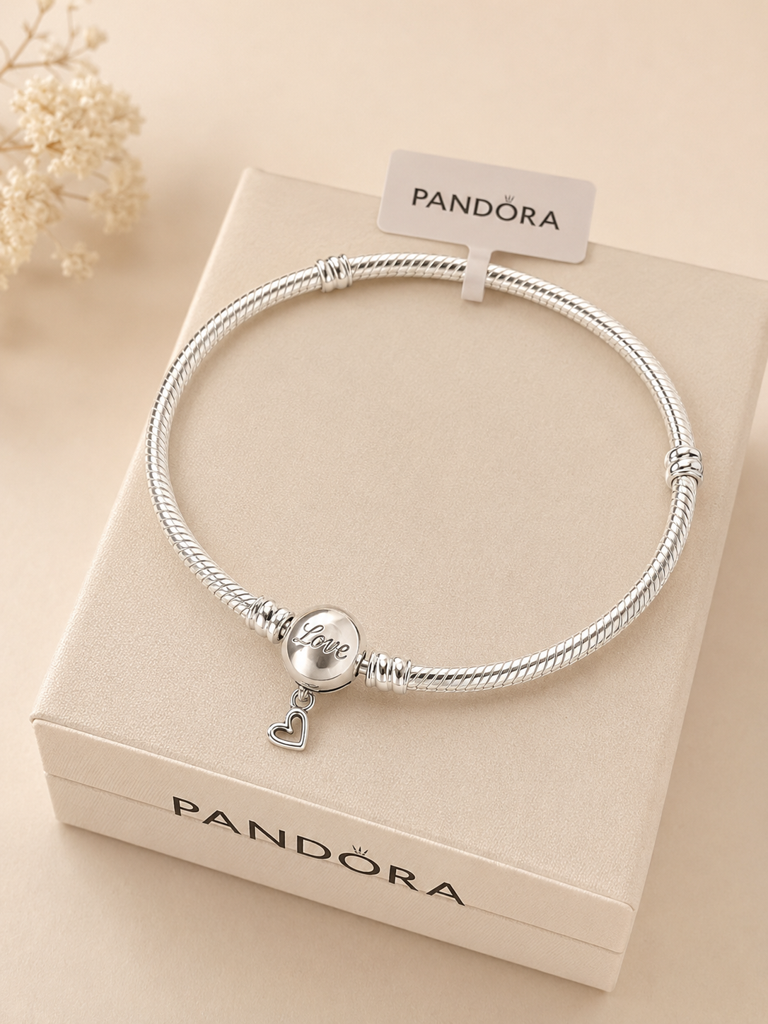 Pulsera Pandora Moments Love