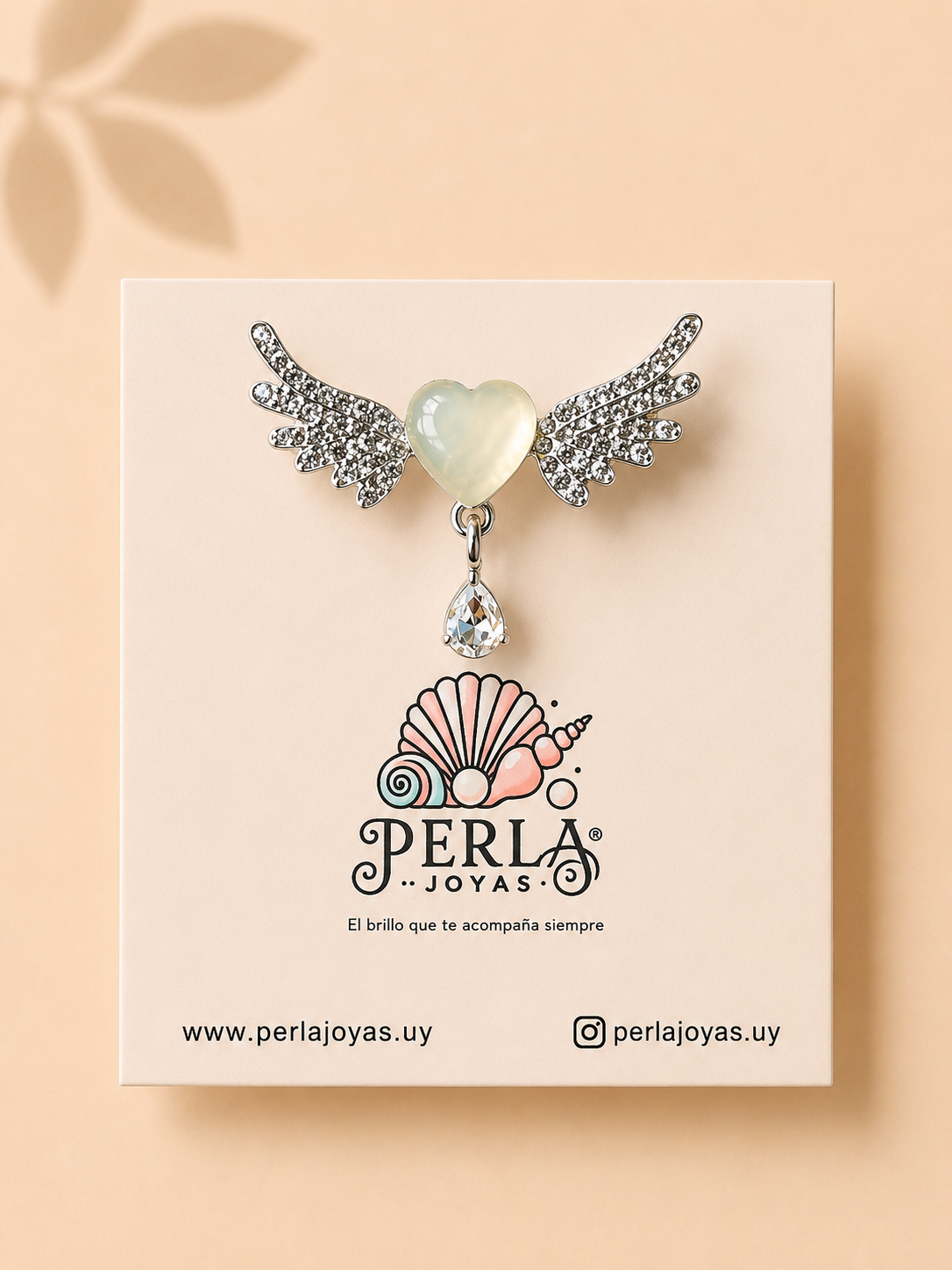 Prende Mini Corazón Alado