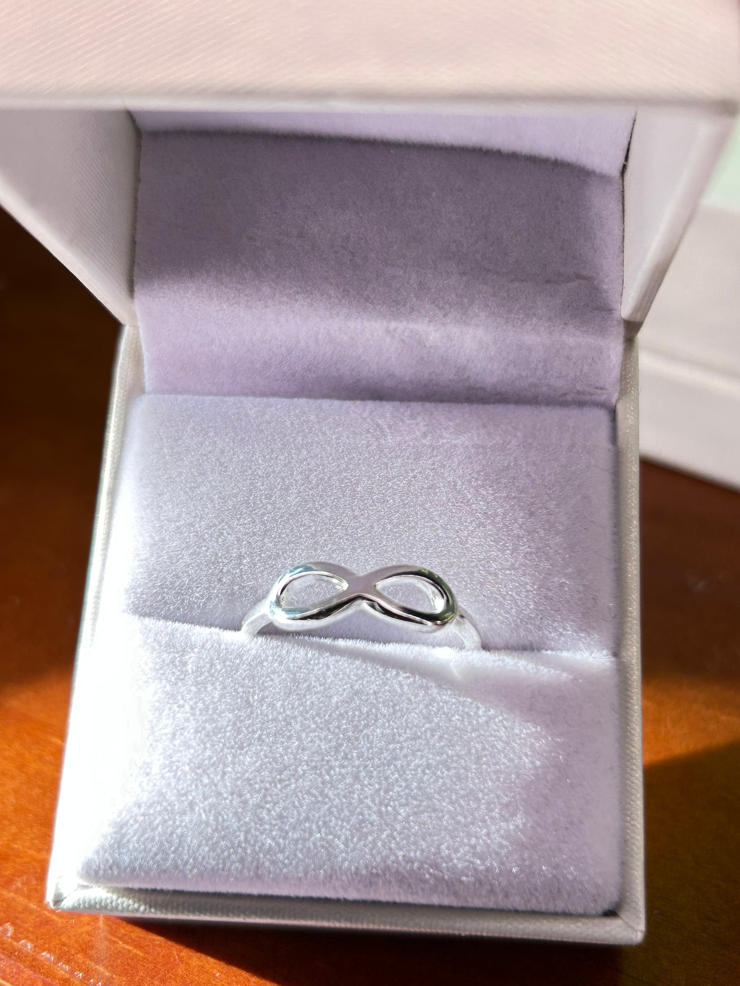 Anillo infinito liso