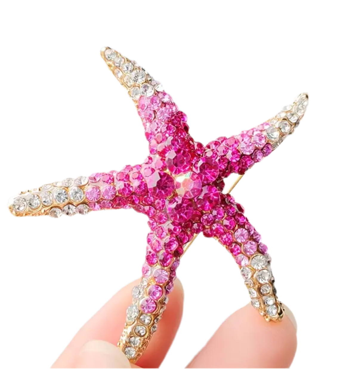 Prendedor estrella Pink