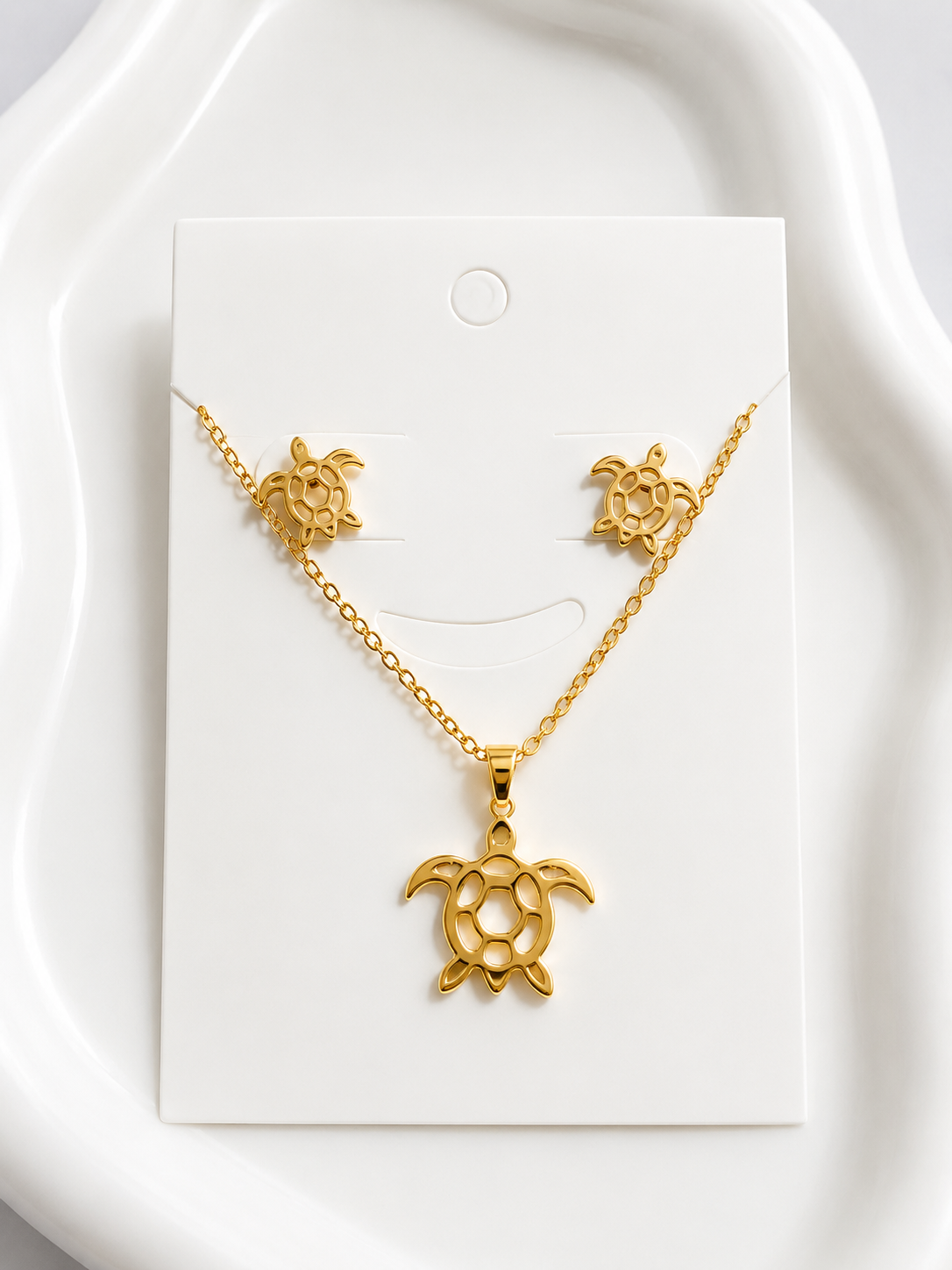 Conjunto Turtle Gold