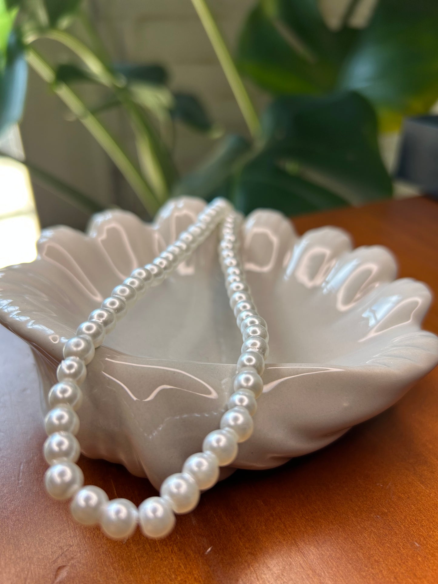 Collar de perlas fantasía