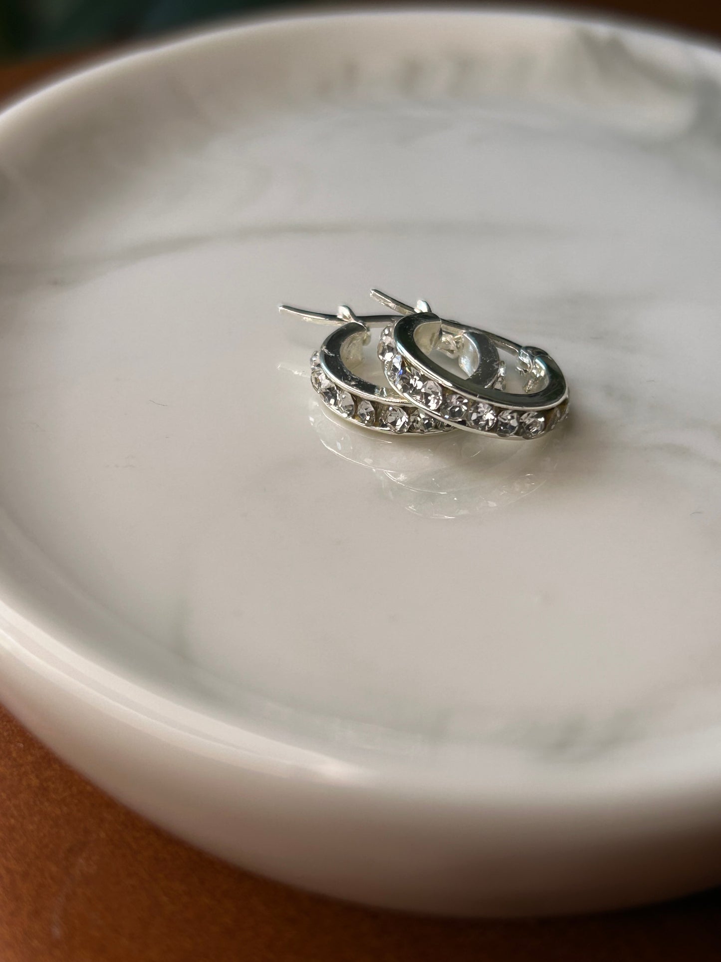 Aros huggies circonia simple