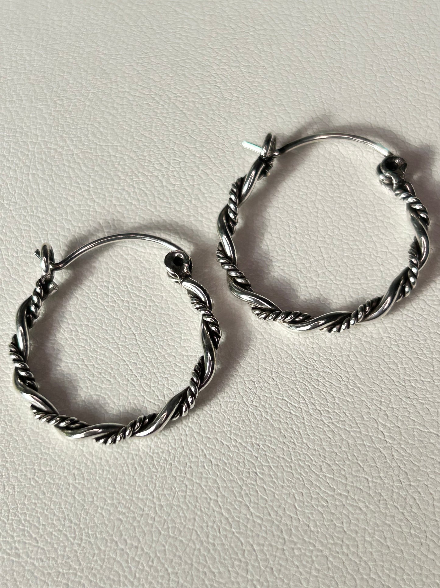 Aros trenzados Bali