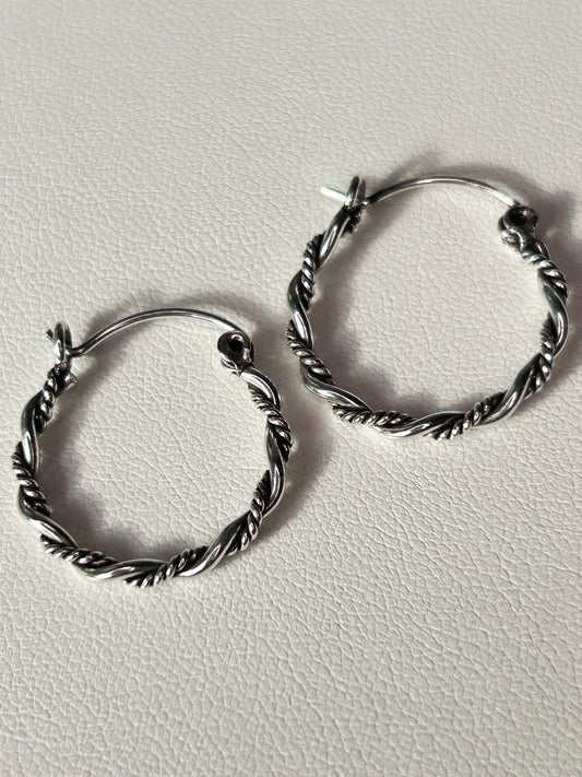Aros trenzados Bali