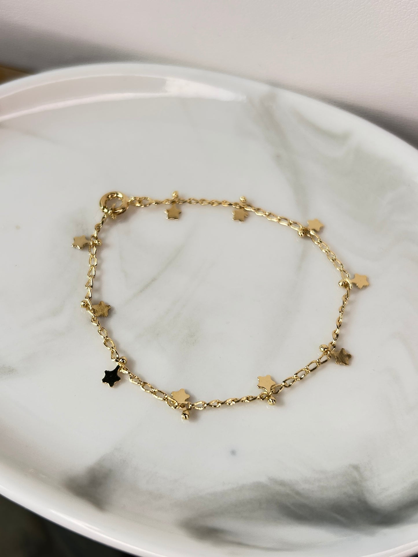 Pulsera infantil estrellitas