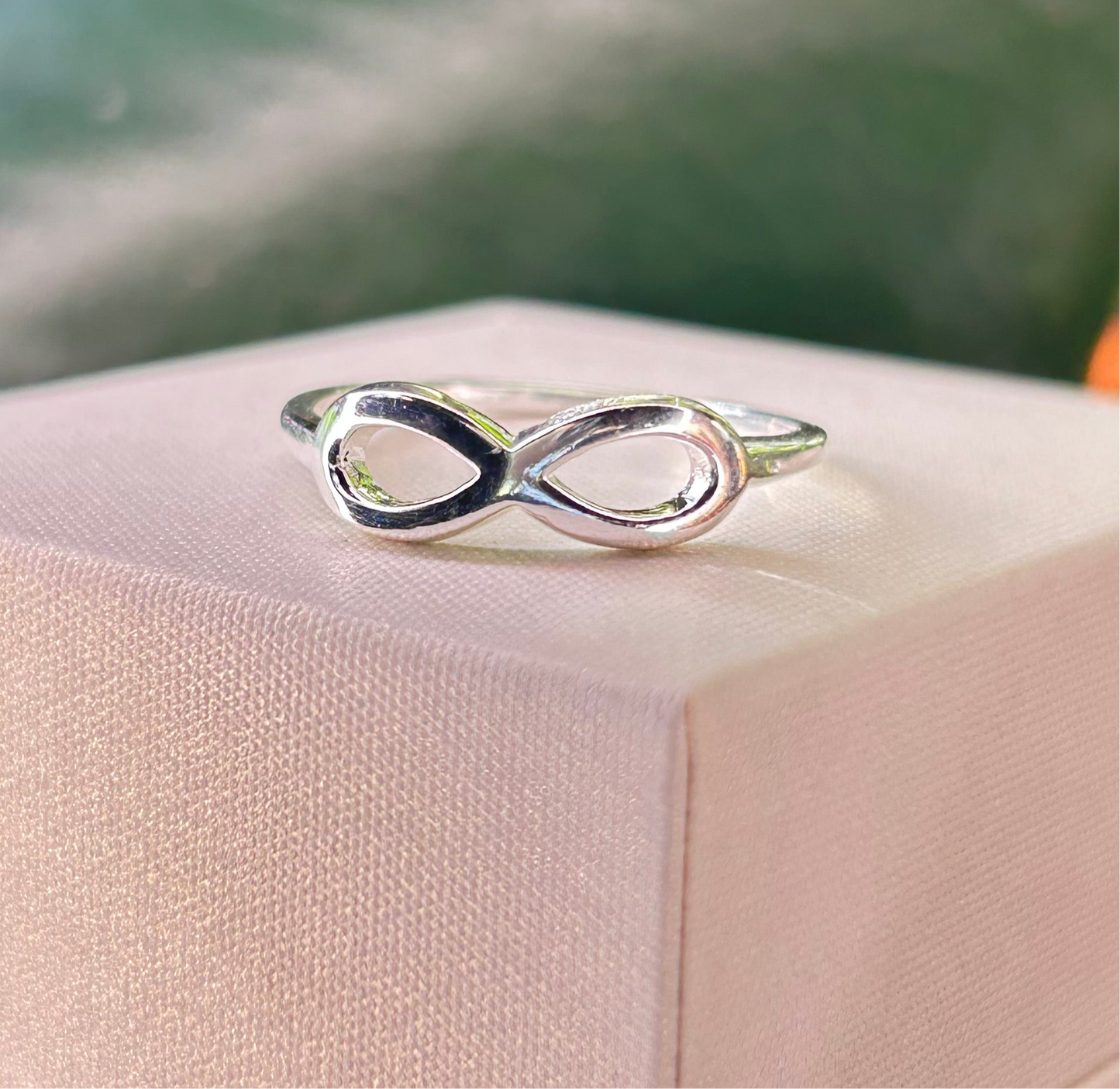 Anillo infinito liso