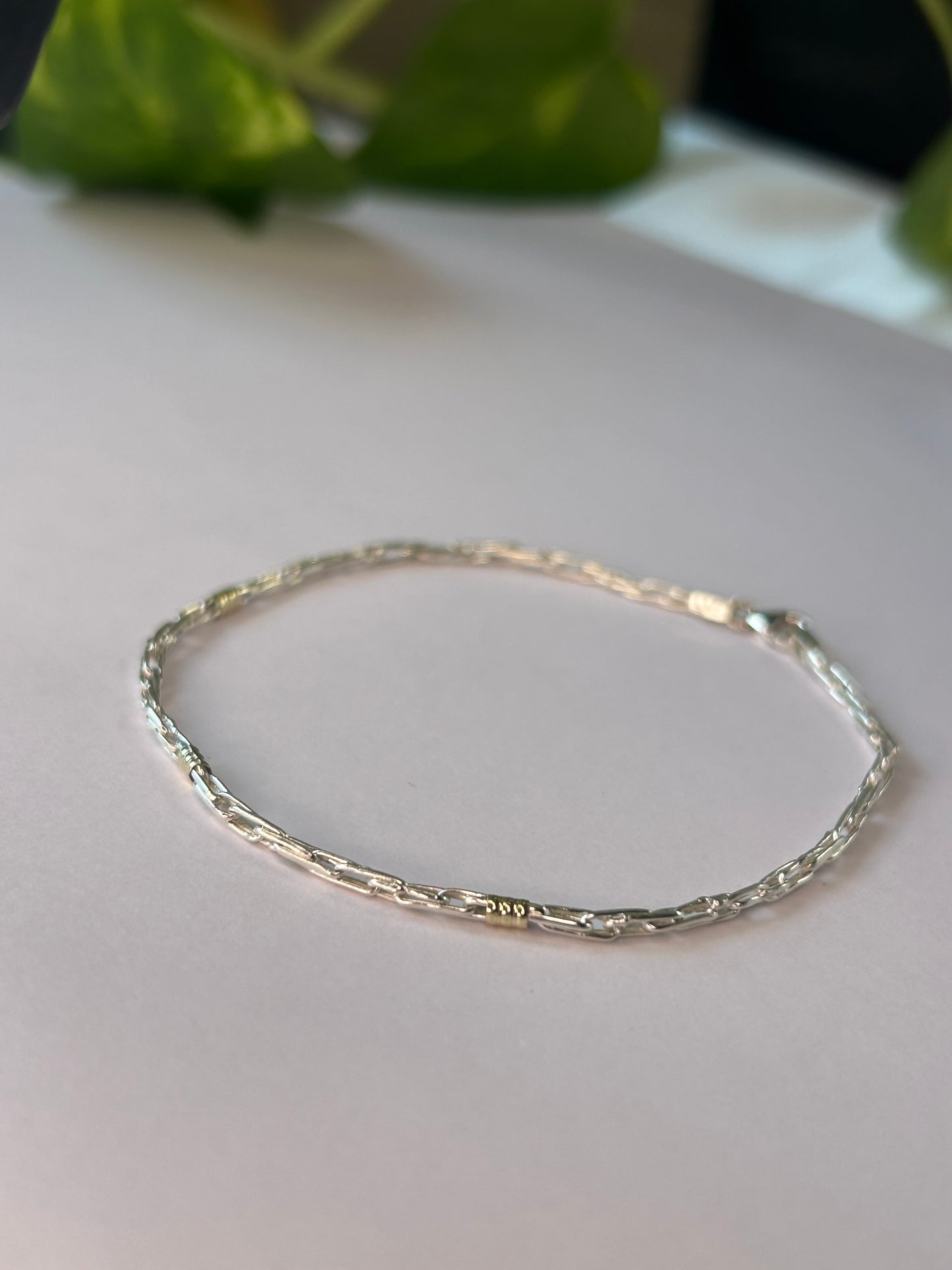 Pulsera Plata y Oro