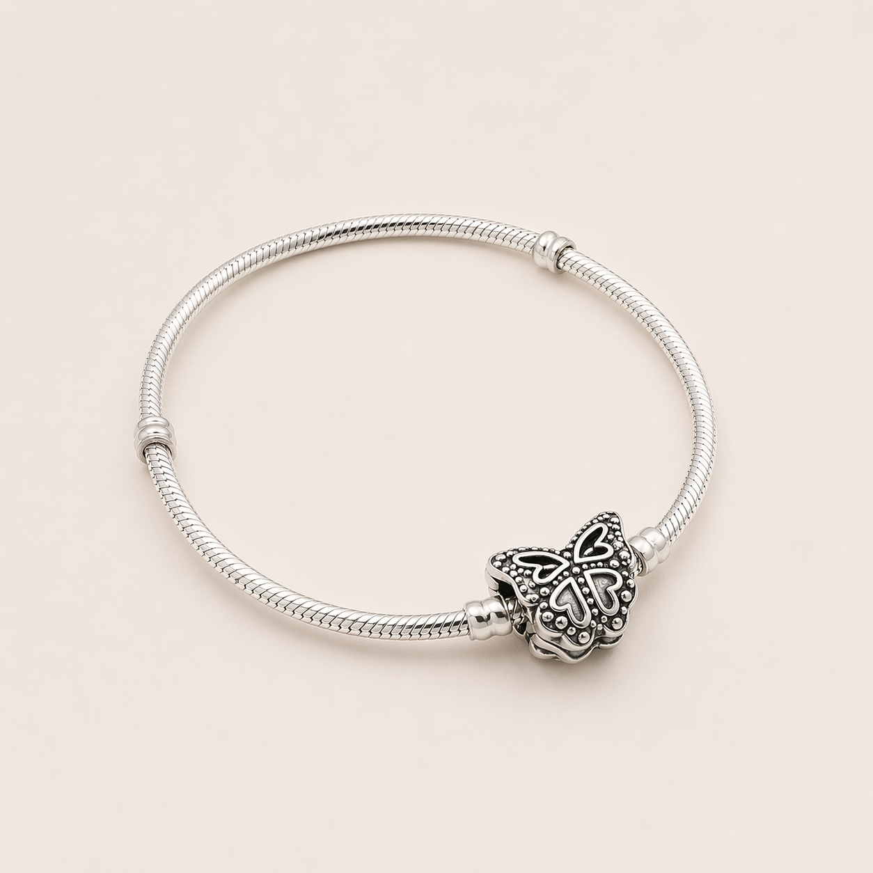 Pulsera Corazón para Charms