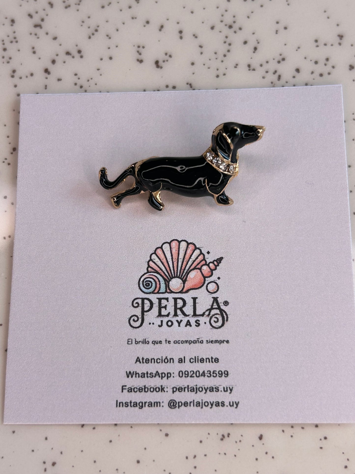 Prendedor salchicha black