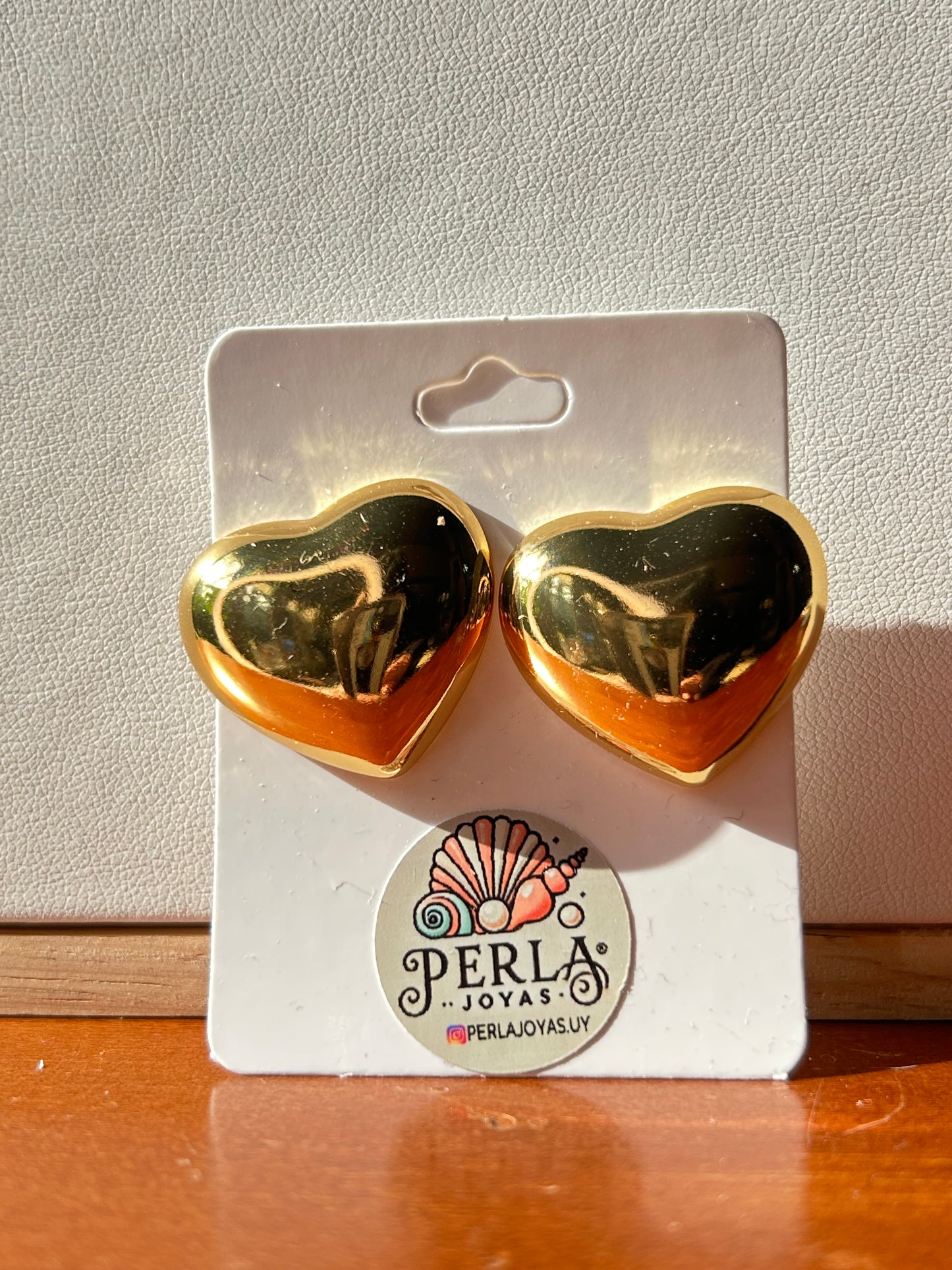 Caravanas Corazón Chunky