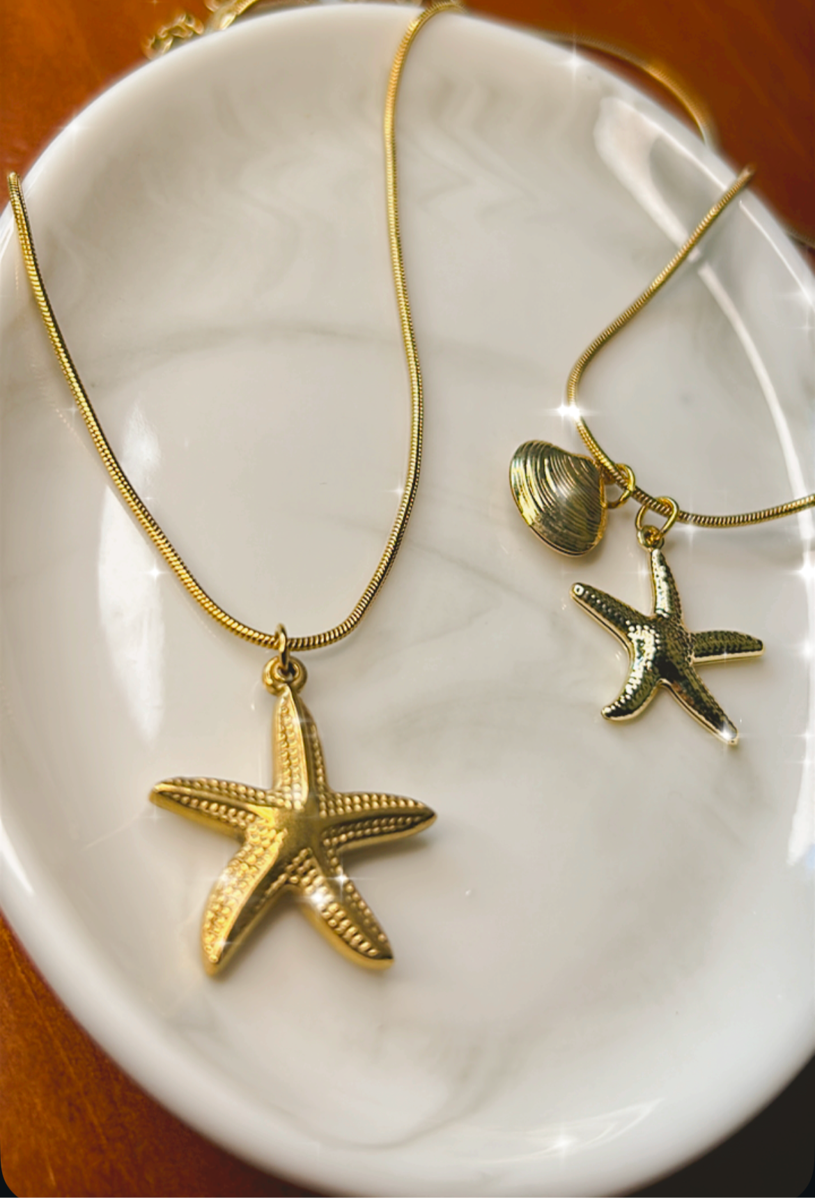 Conjunto estrella y caracola