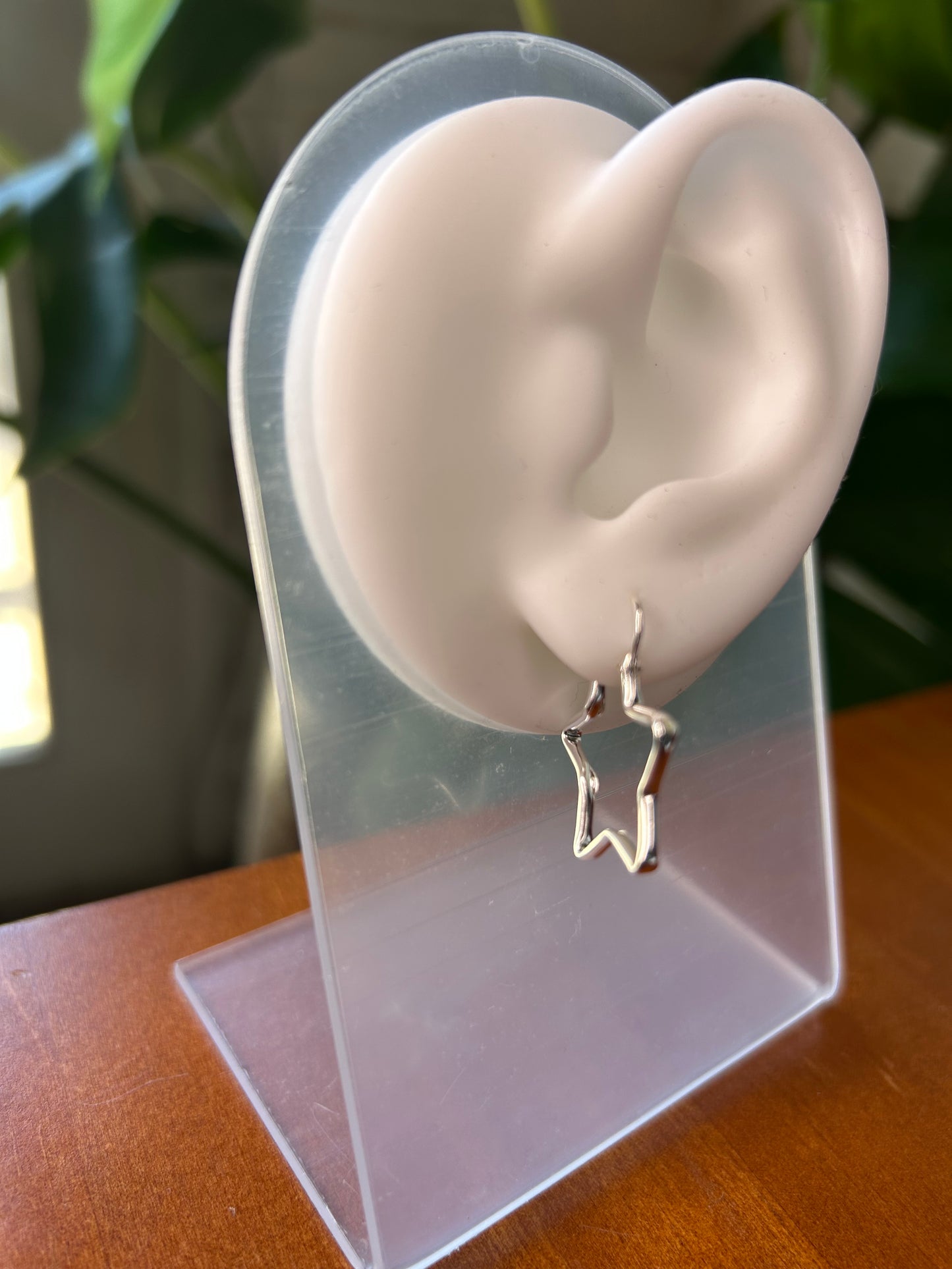 Aros estrella calada