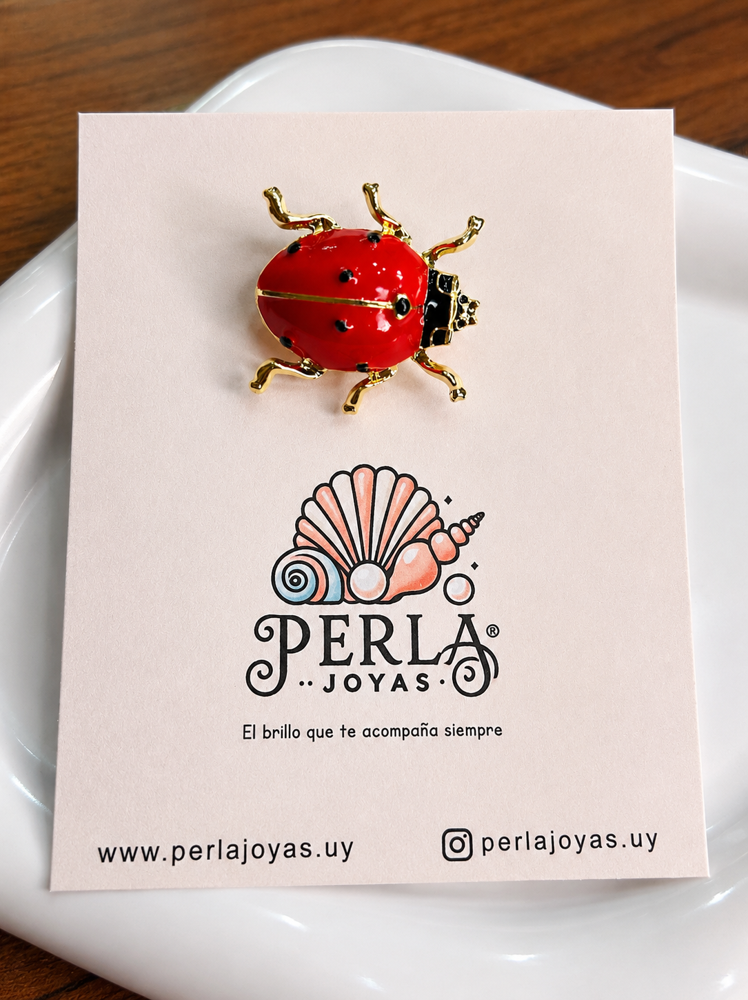 Prendedor Catarina Red