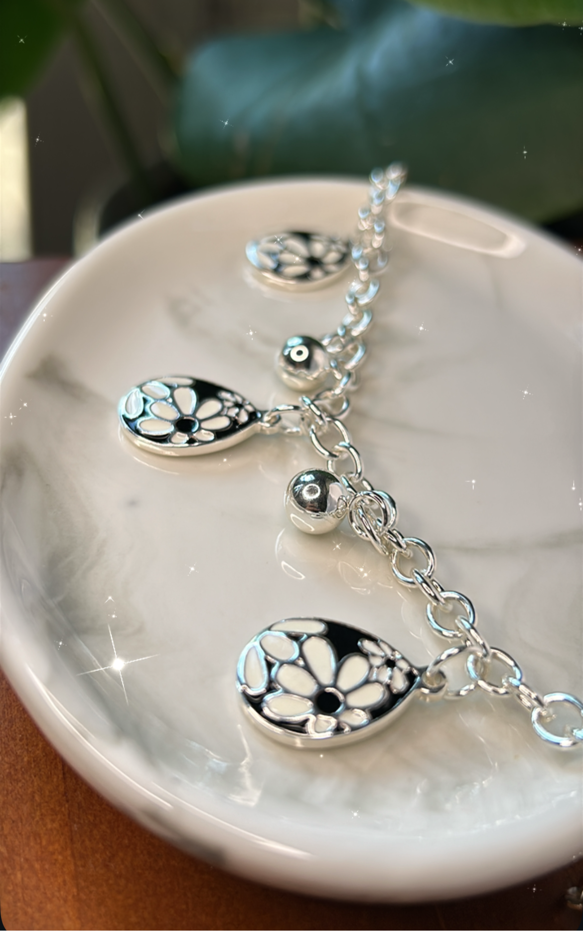 Pulsera gotas bl/ng