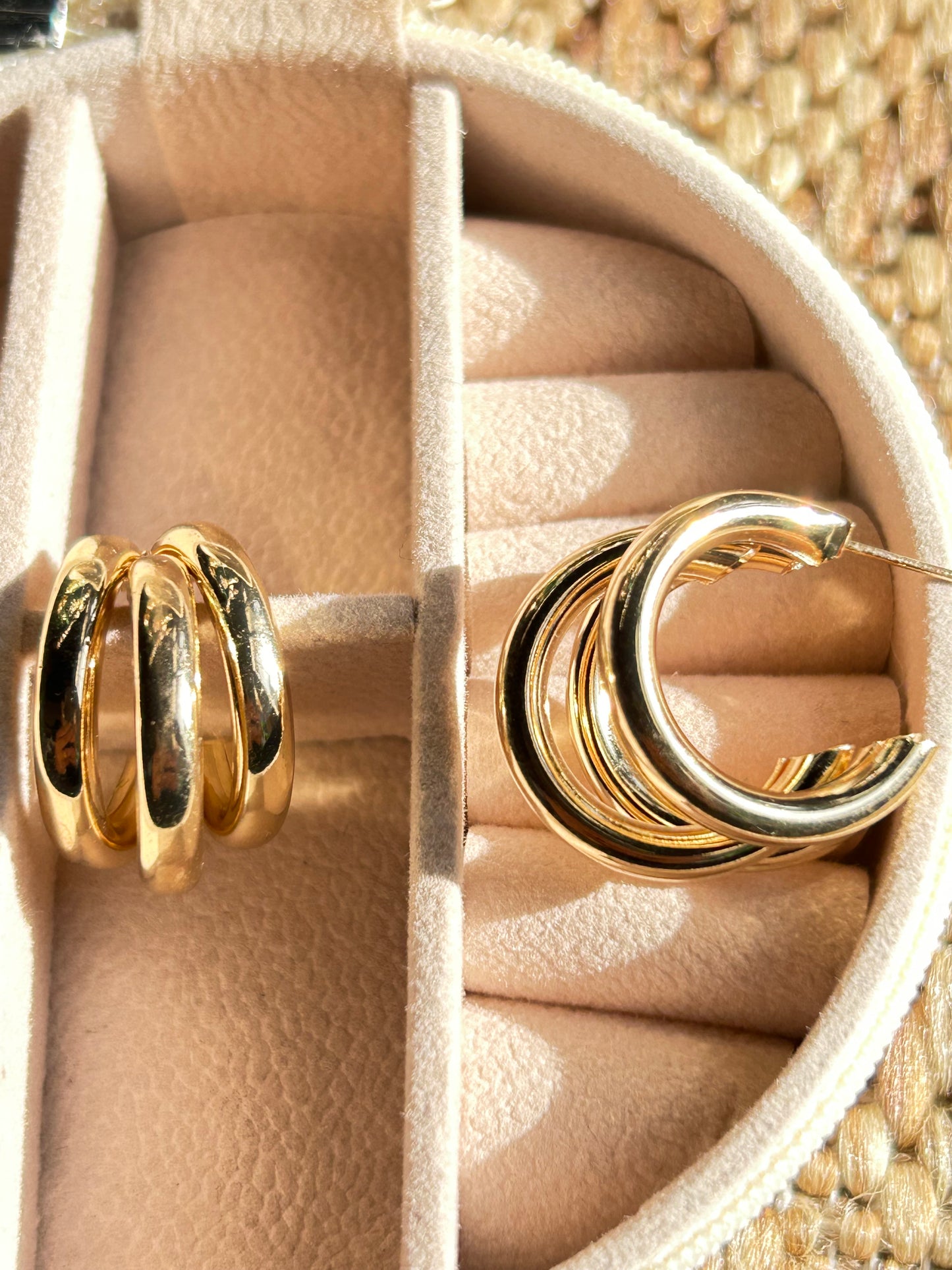 Aros círculo triple