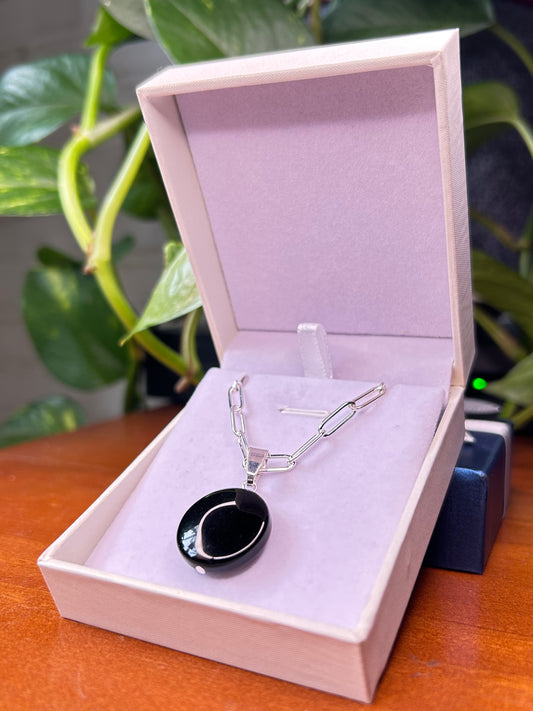 Conjunto dije negro