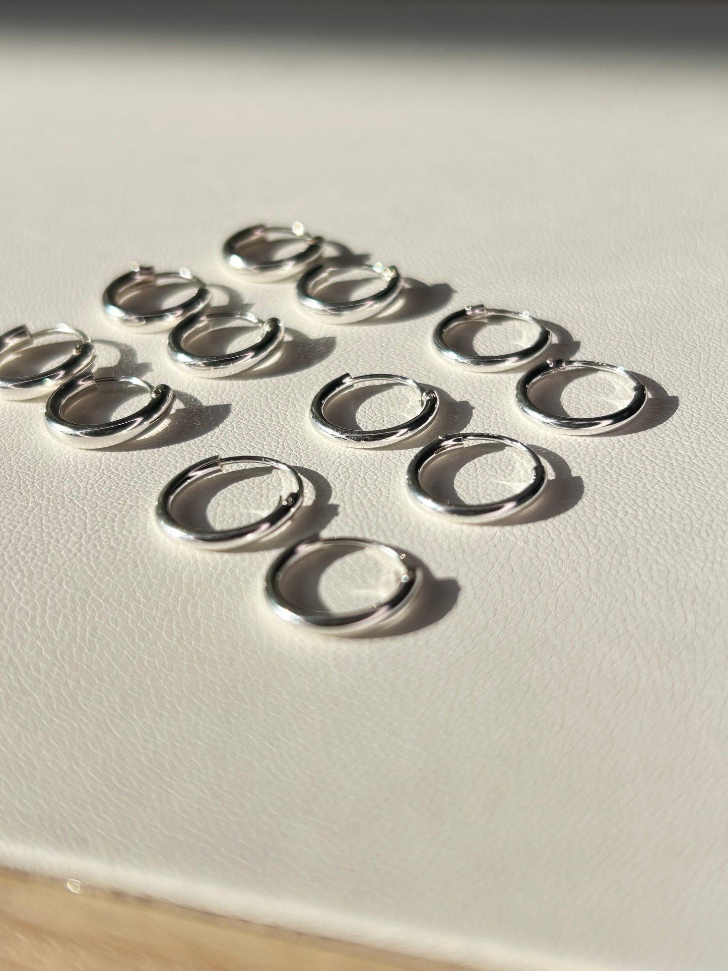 Aritos argollita lisos