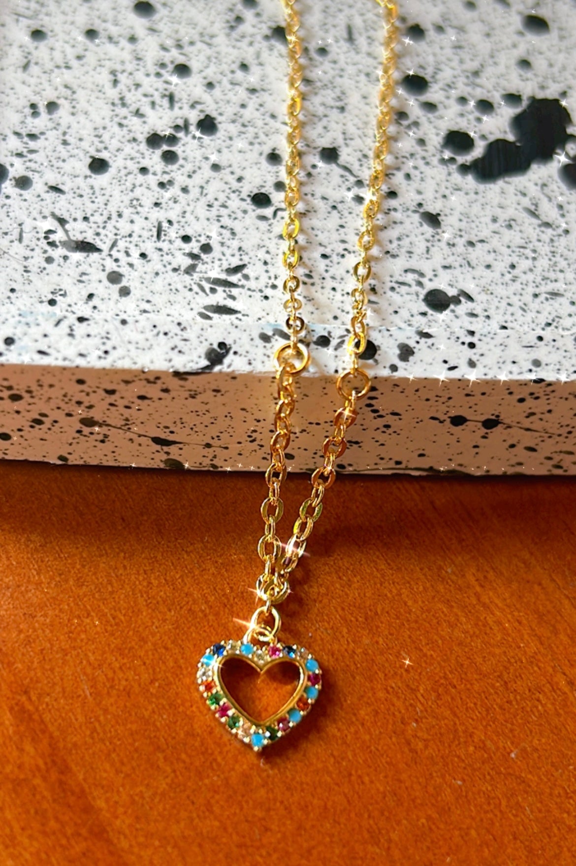 Pulsera corazón circonias