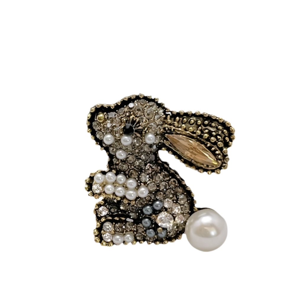 Prendedor Conejo Gold