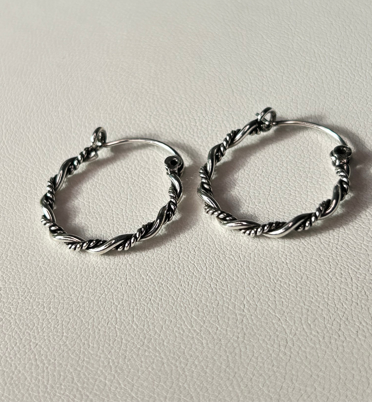 Aros trenzados Bali