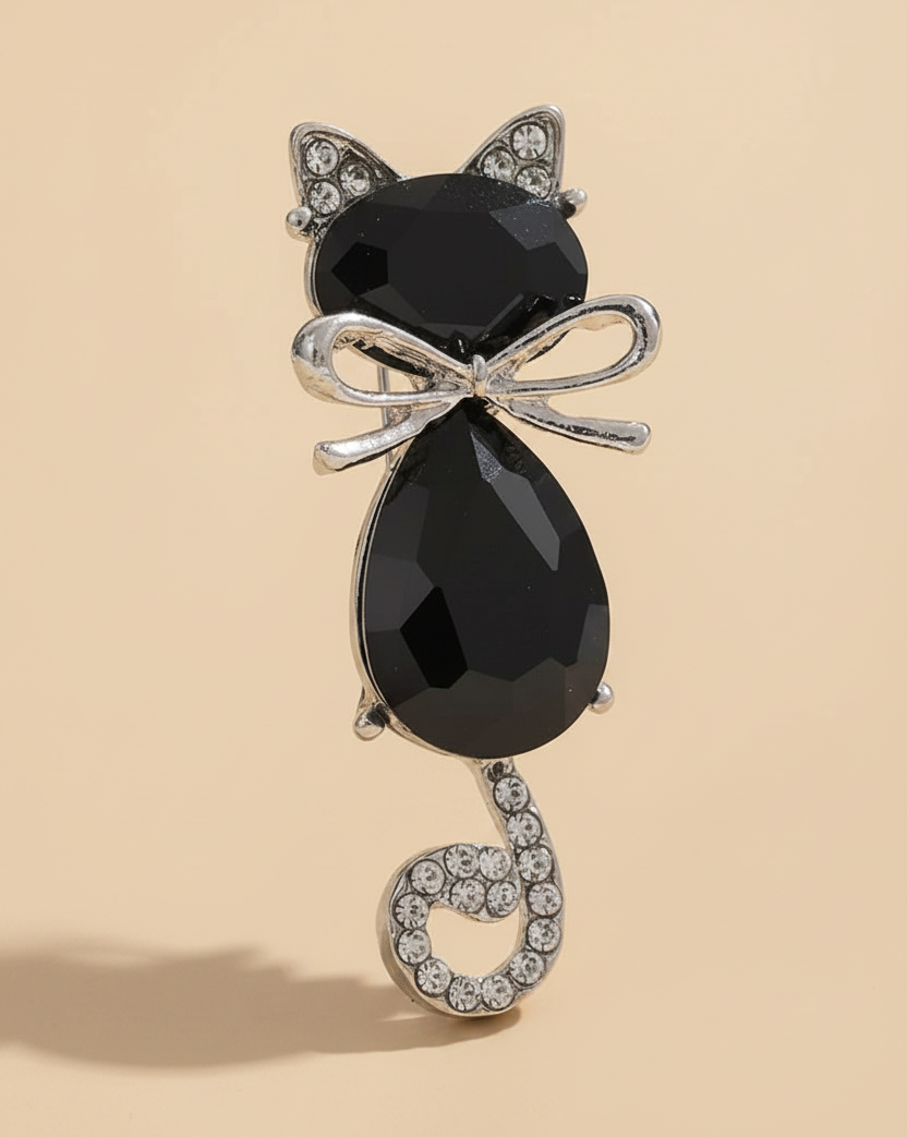 Prendedor Cat Black