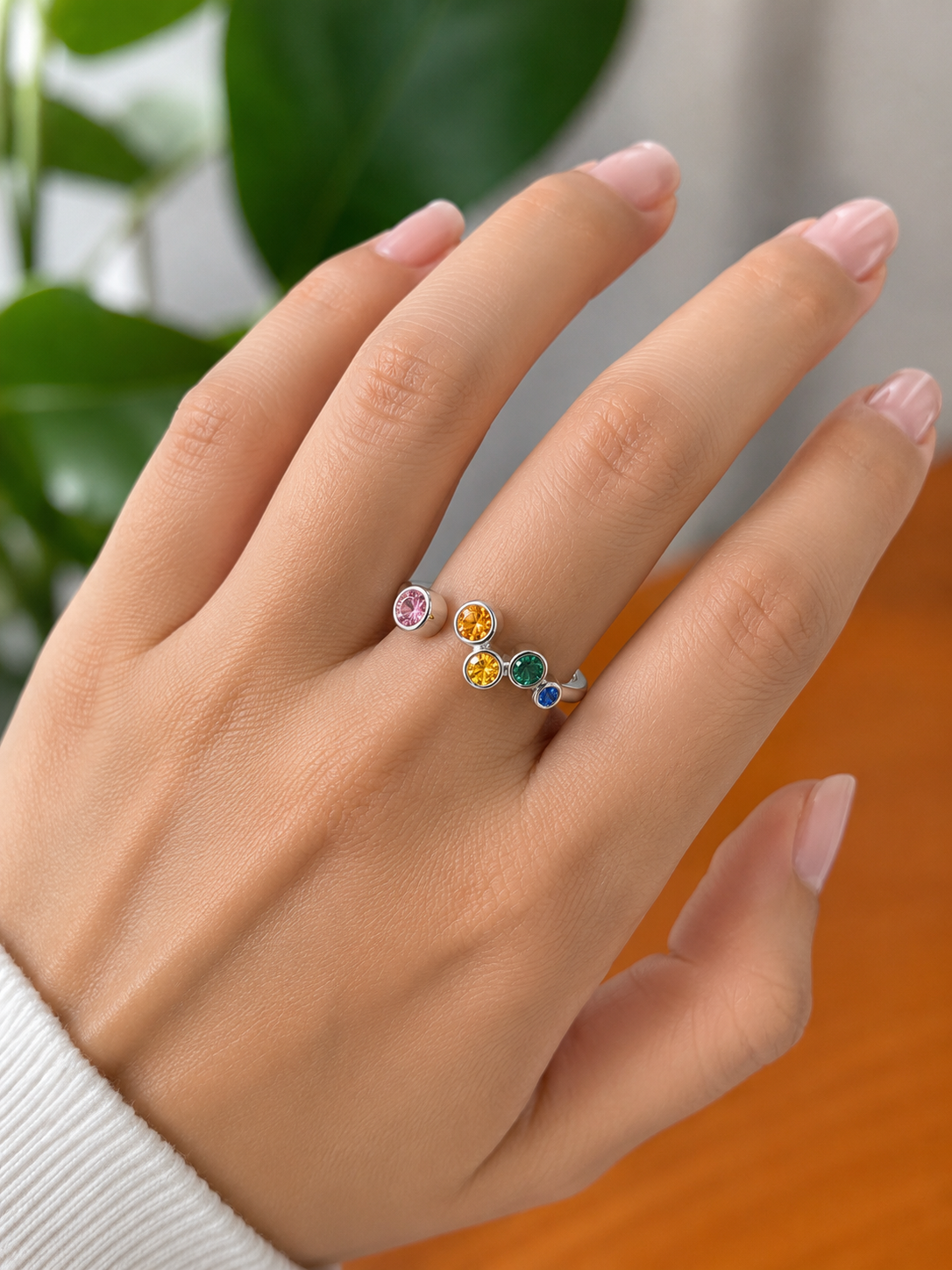 Anillo Aura Prismática