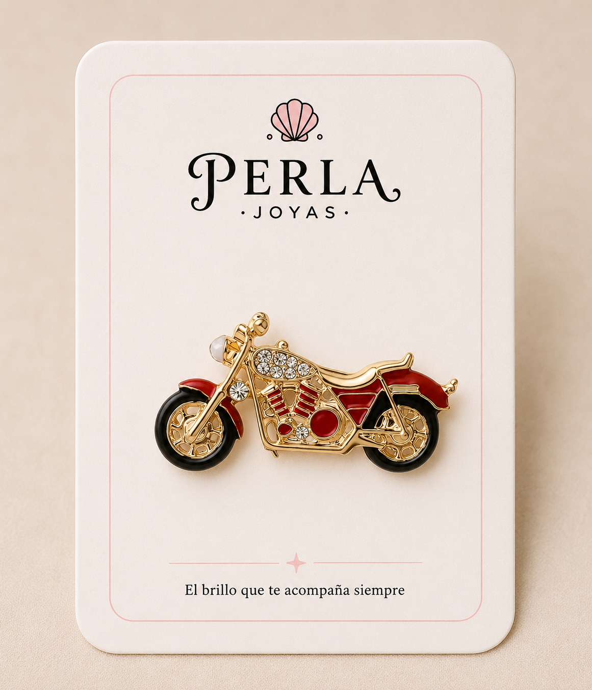 Prendedor Moto Chopper