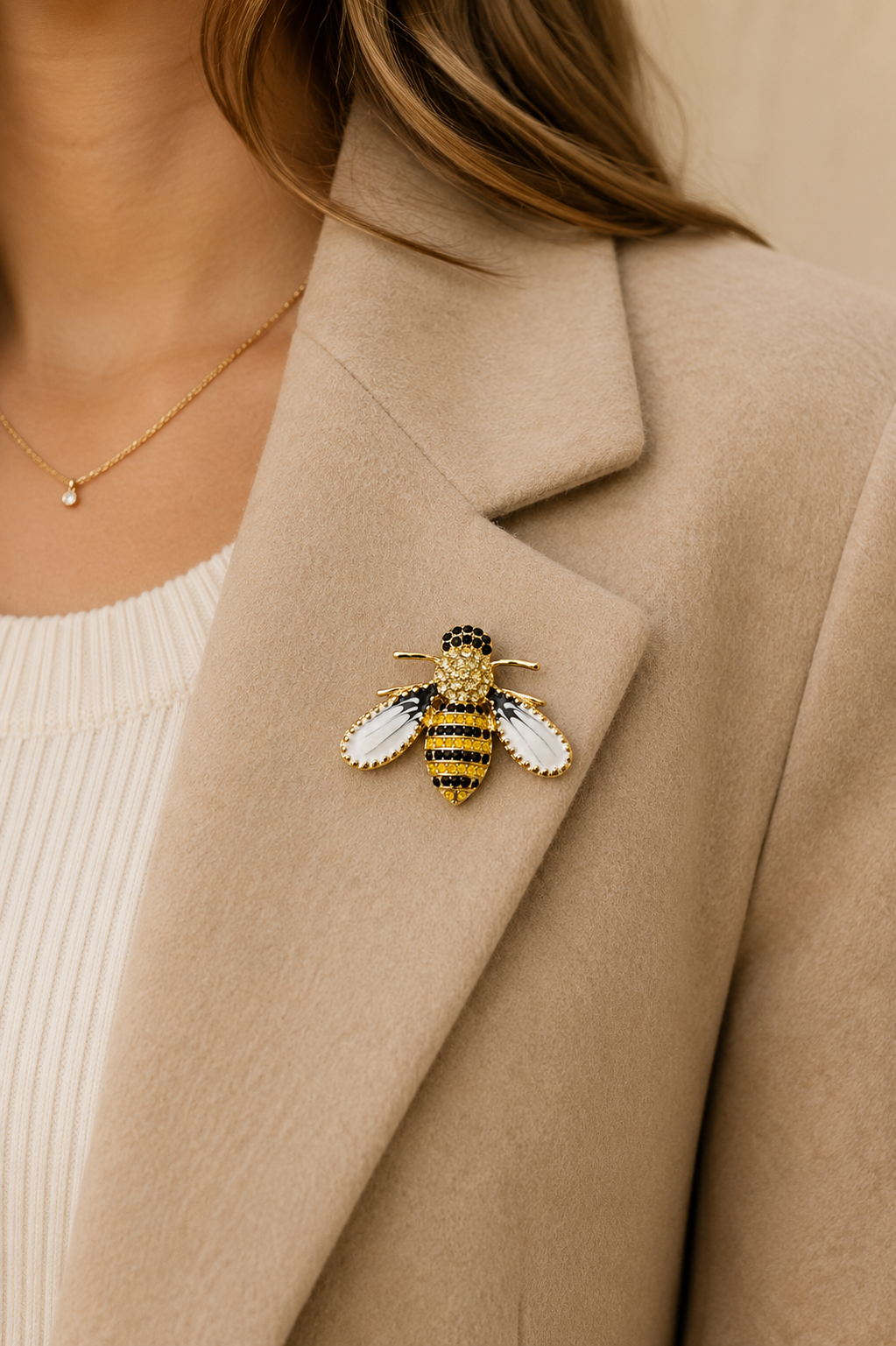 Prendedor Bee Glam