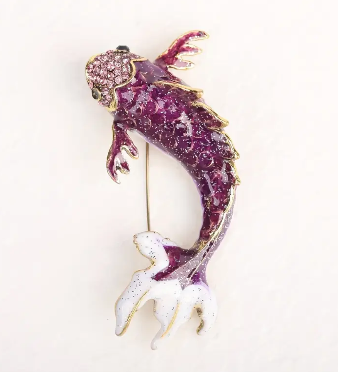 Prendedor Pez Koi XL