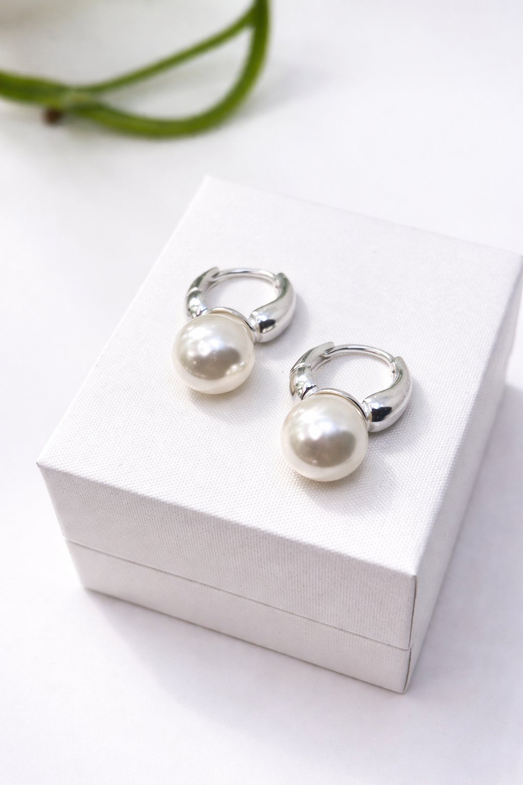Aros Huggies Aura Perla