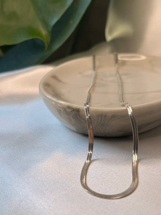 Cadena serpiente fina