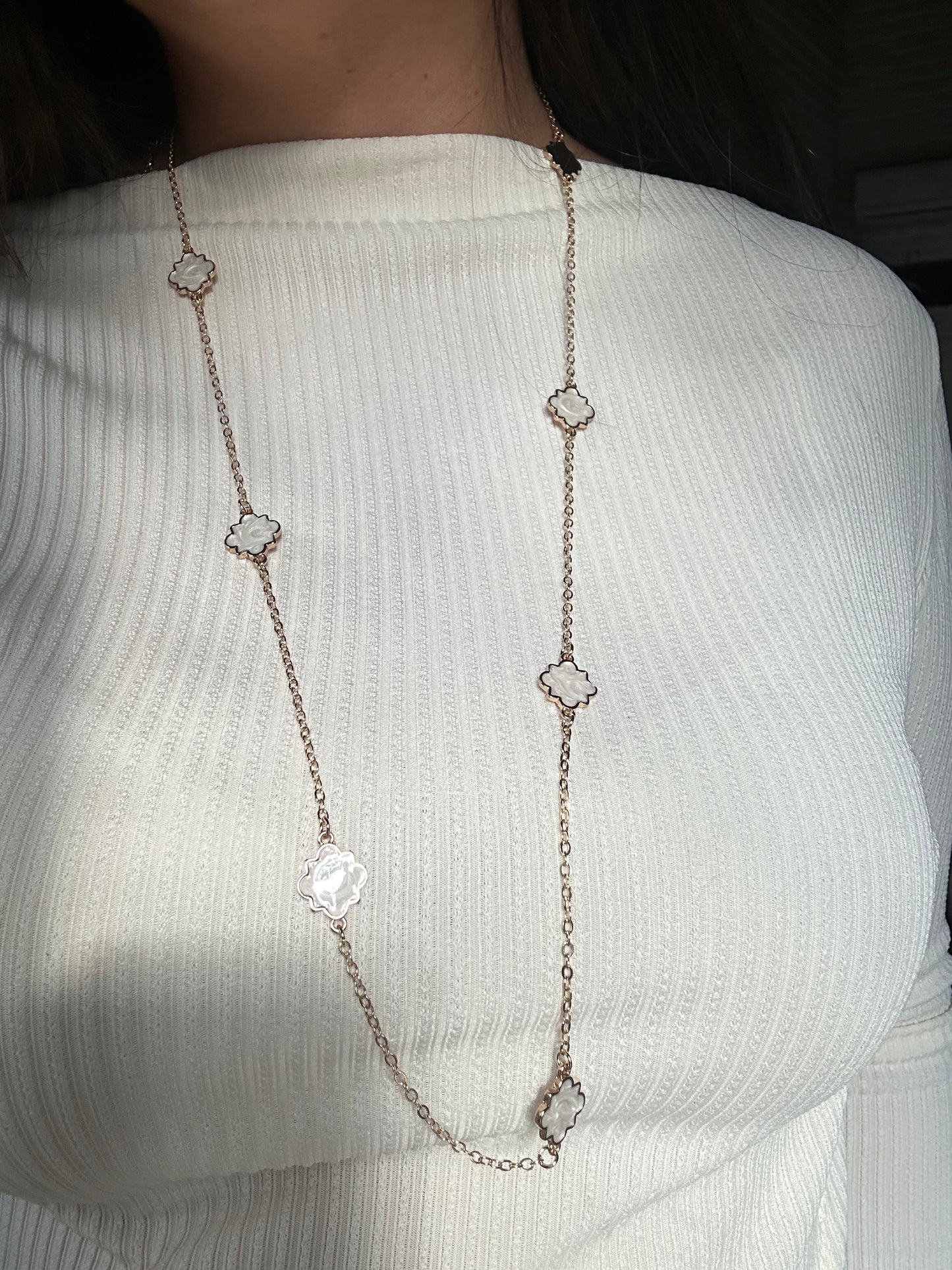 Maxi collar geométrico W