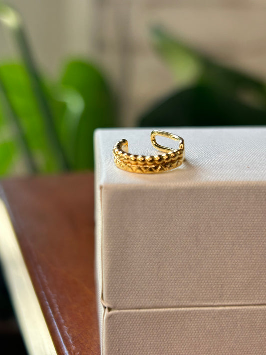 Ear Cuff bolitas