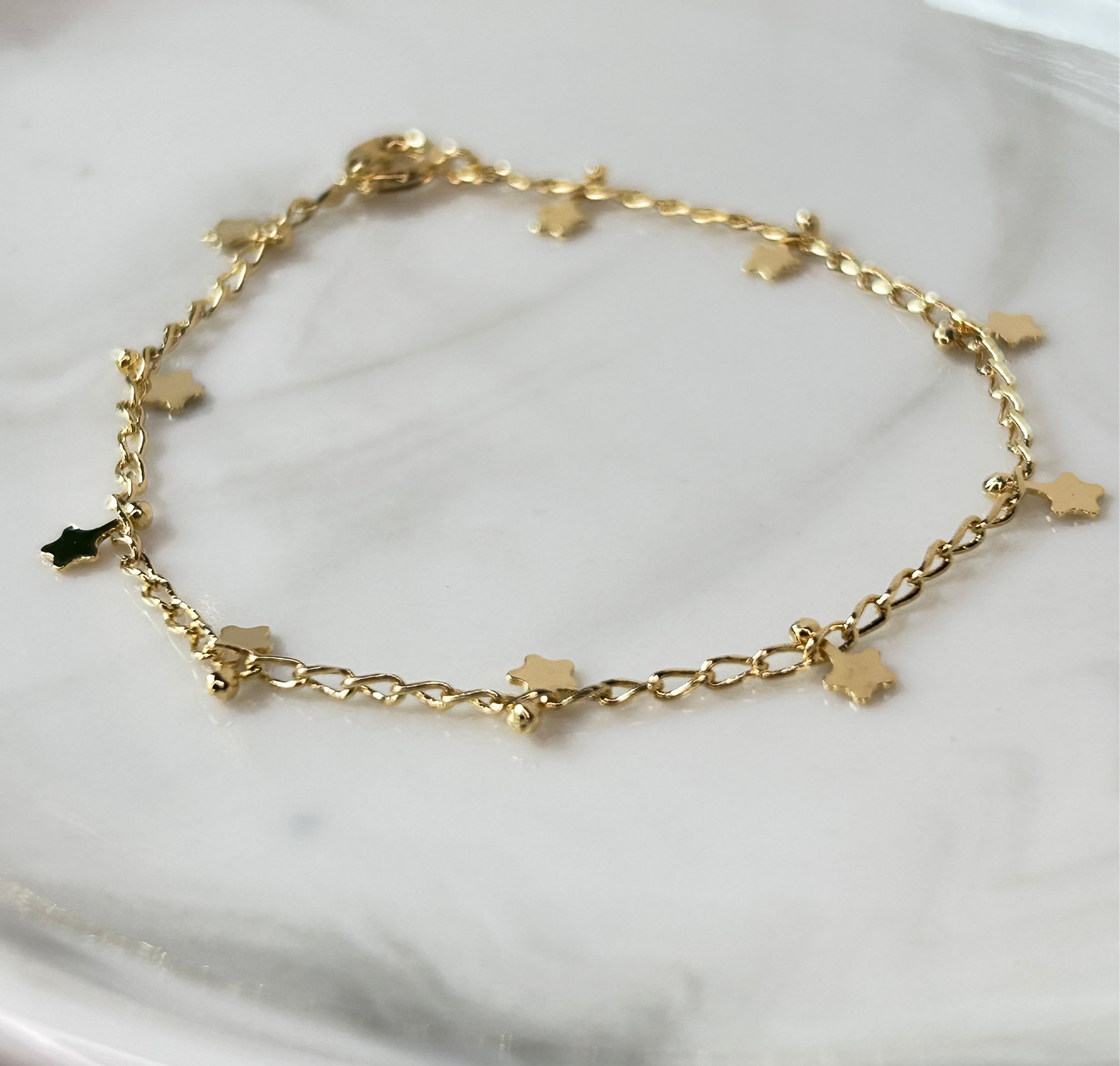 Pulsera infantil estrellitas