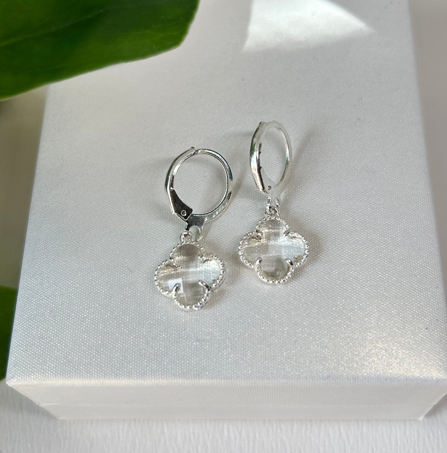 Aros Clover Cristal