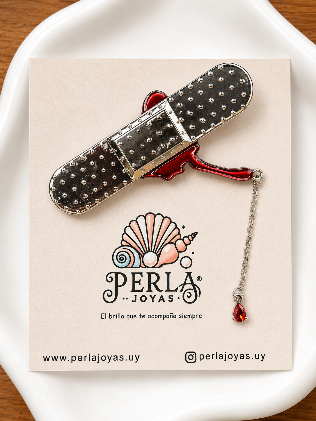 Prendedor Glam Rock