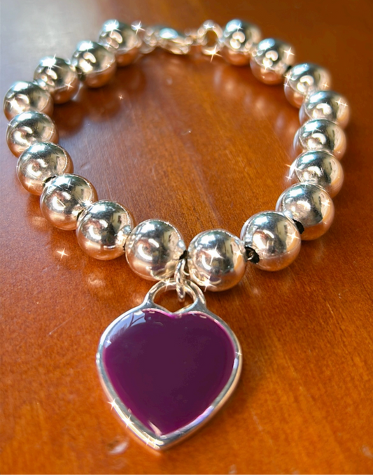 Pulsera cuentas y dije