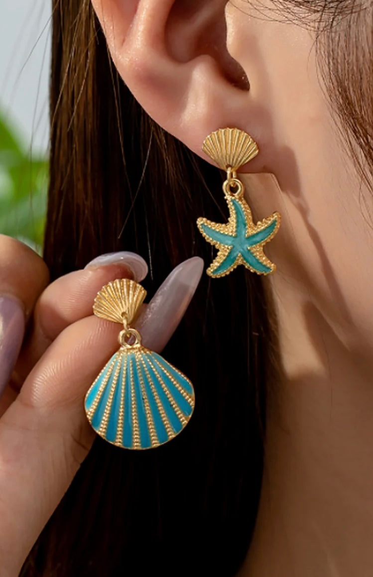 Aros caracola y estrella