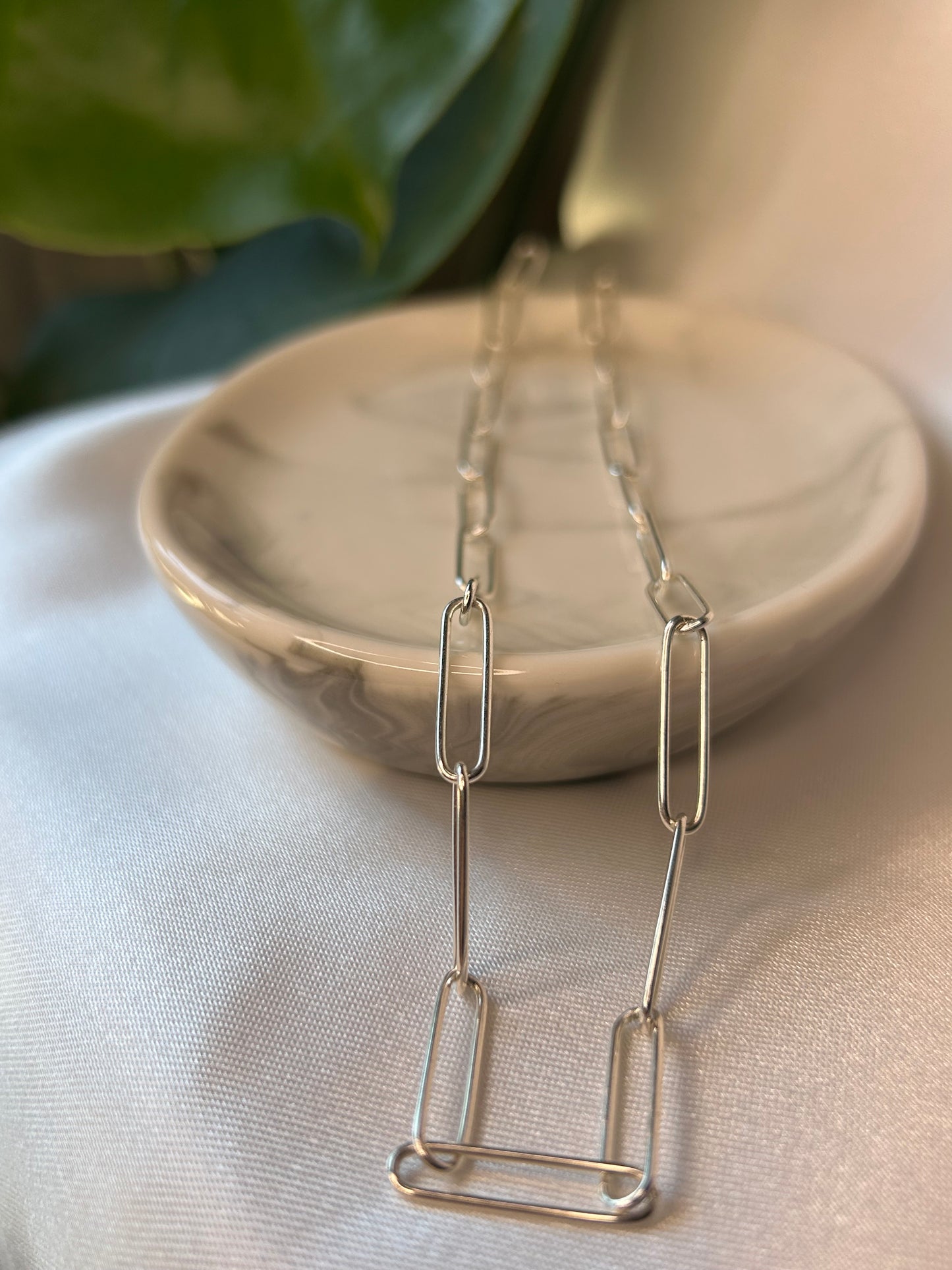 Cadena eslabones largos